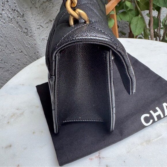 Chanel Shiny Caviar Quilted Small Single Flap - Picture 11 of 15